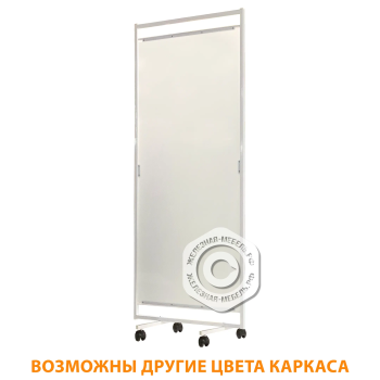 Ширма односекционная пластик Ш-1/1 (каркас белый)
