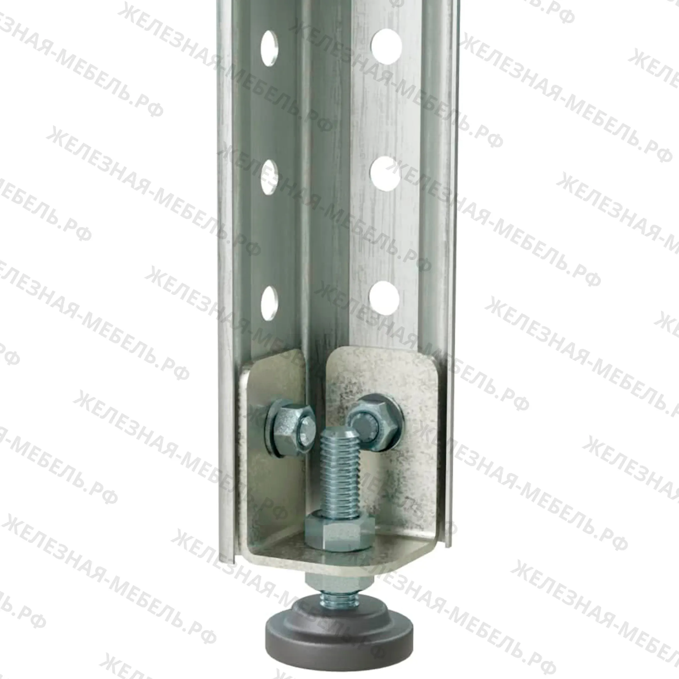 Стеллаж полочный СПЛн &laquo;Norma Inox&raquo; 1600х800х400 (полка перфорация 4 шт.)